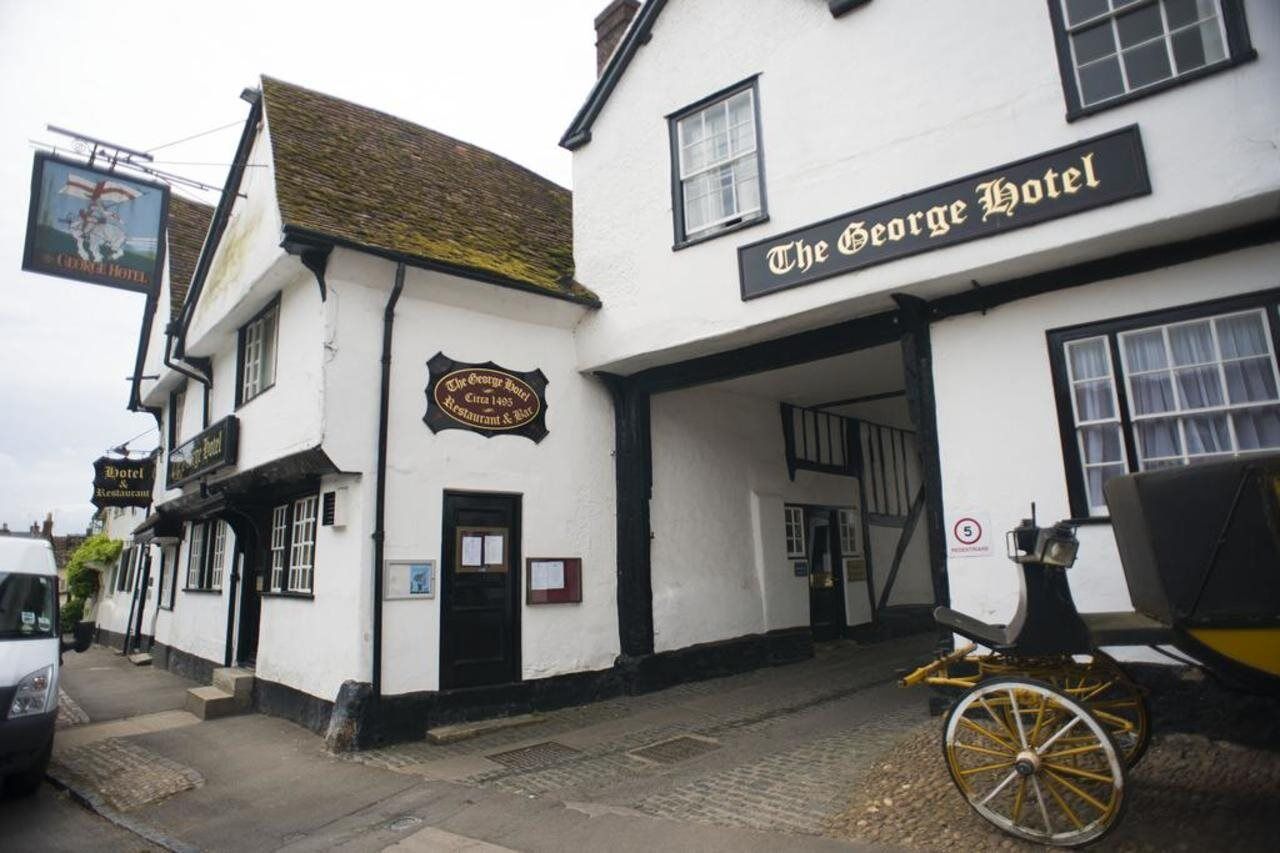George Hotel Dorchester On Thames ภายนอก รูปภาพ